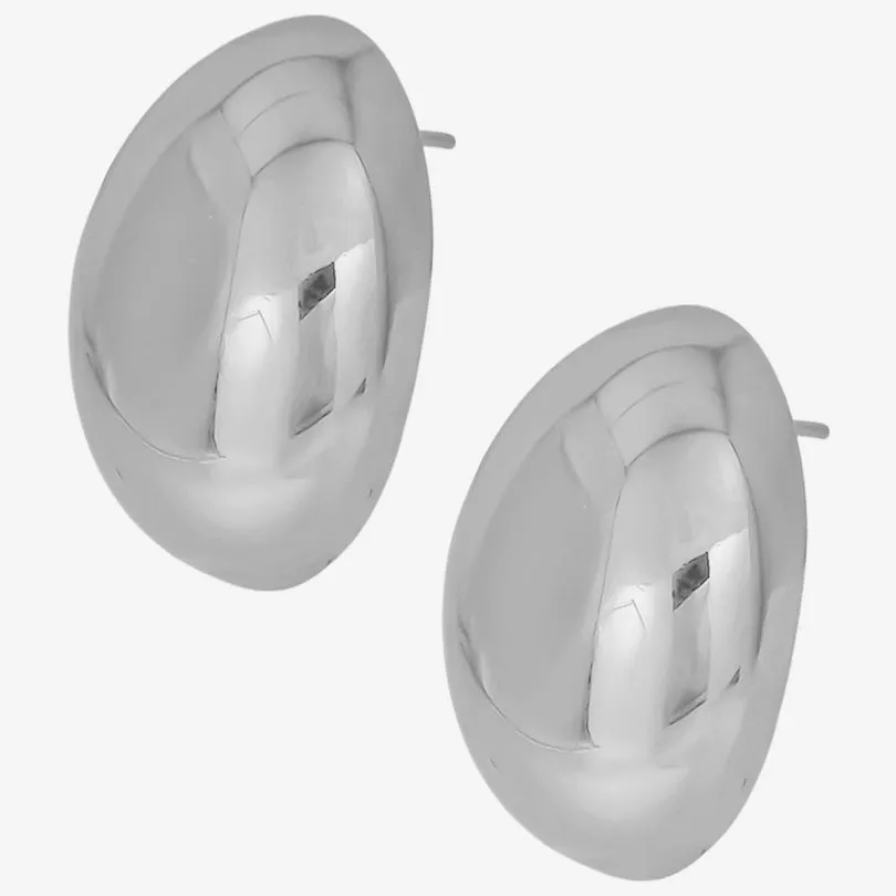1 Pair Casual Simple Style Streetwear Geometric Irregular Plating 304 Stainless Steel Ear Studs display picture 11