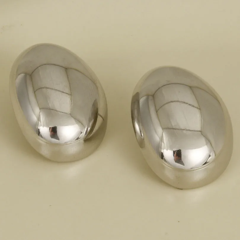 1 Pair Casual Simple Style Streetwear Geometric Irregular Plating 304 Stainless Steel Ear Studs display picture 12