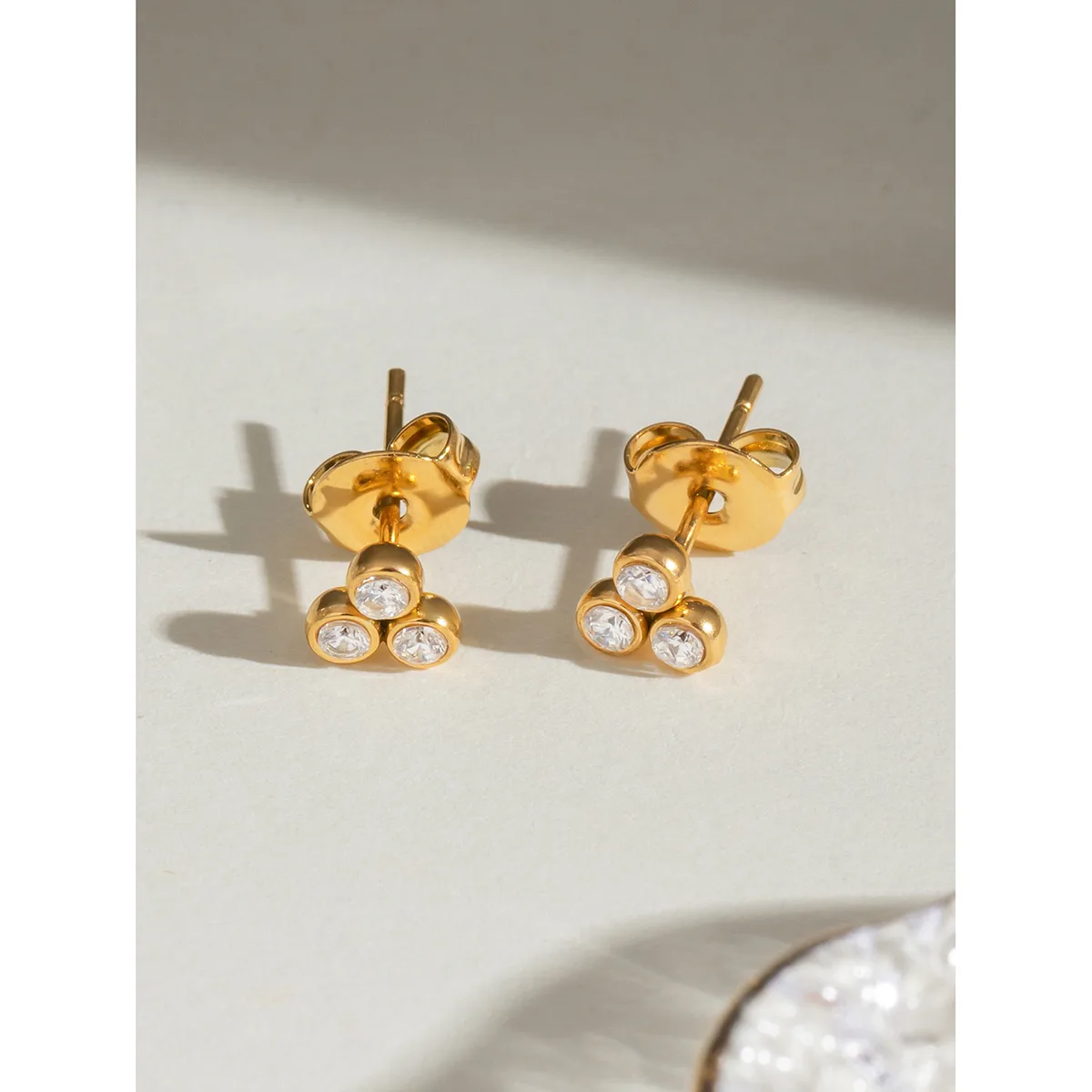 1 Set Simple Style Classic Style Geometric 304 Stainless Steel Earrings display picture 25