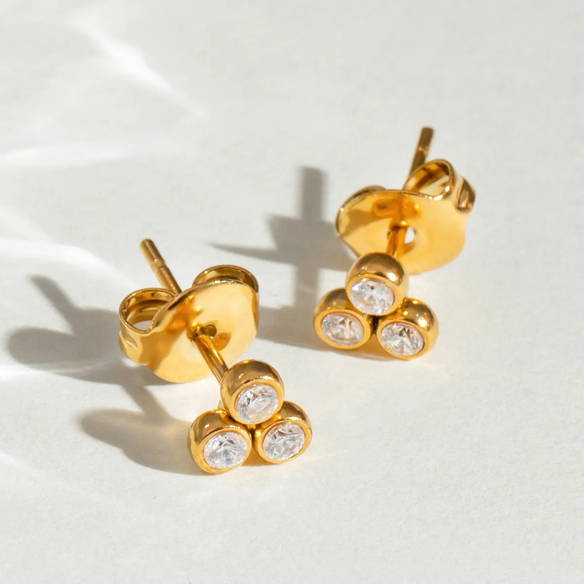 1 Set Simple Style Classic Style Geometric 304 Stainless Steel Earrings display picture 21