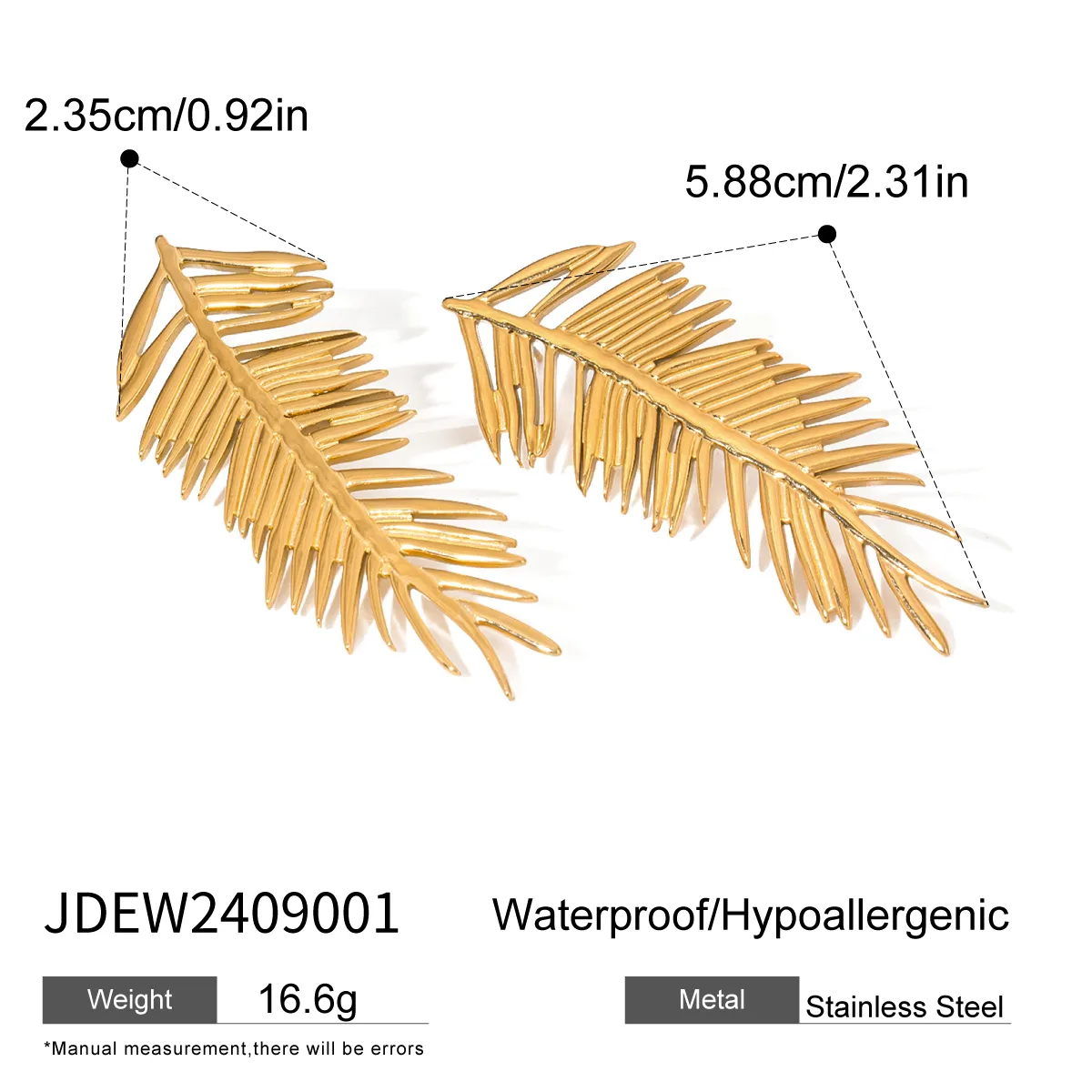 1 Pair Simple Style Classic Style Geometric 304 Stainless Steel Ear Studs display picture 12