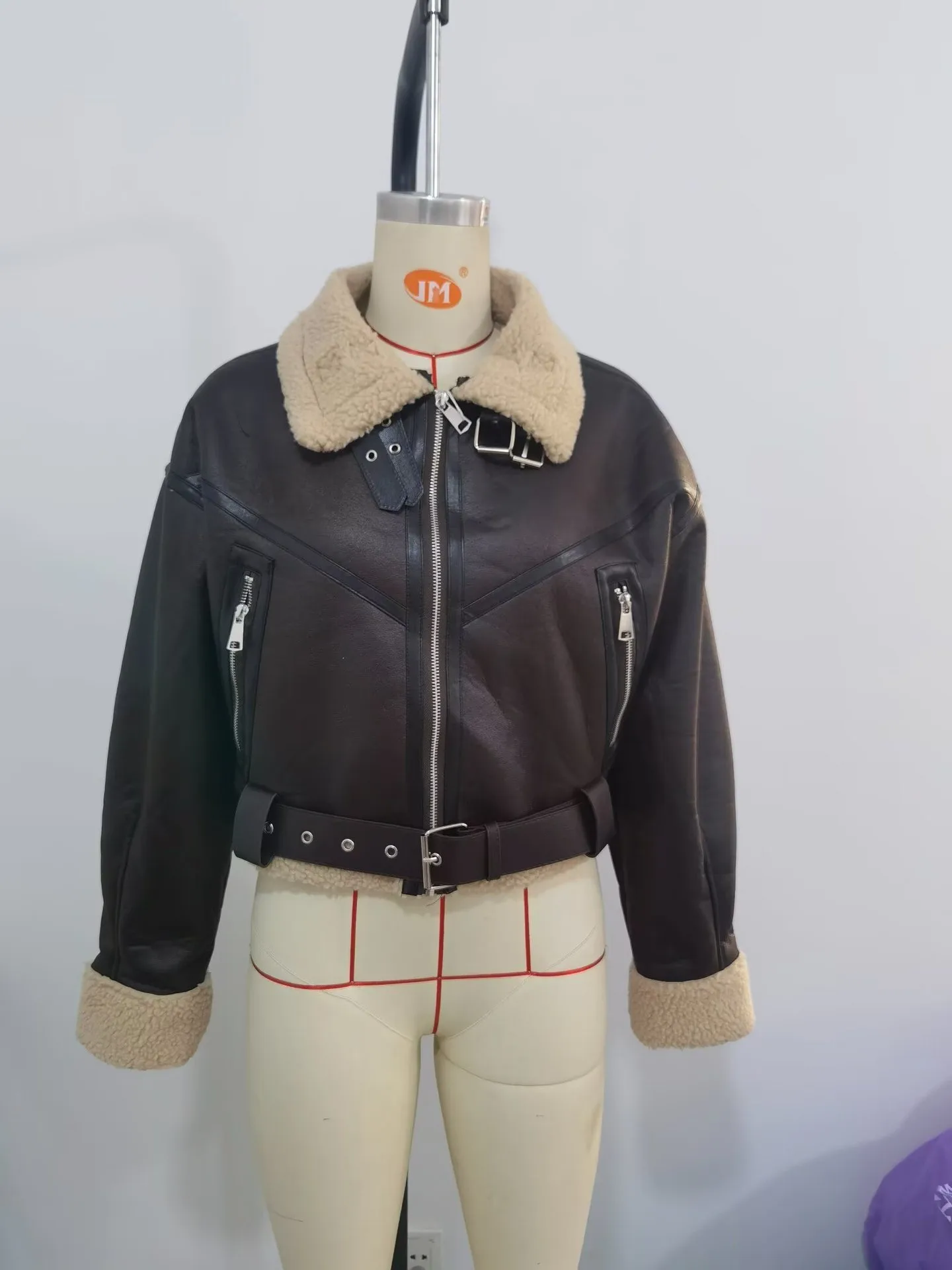 Women's Streetwear Color Block Zipper Casual Jacket display picture 3