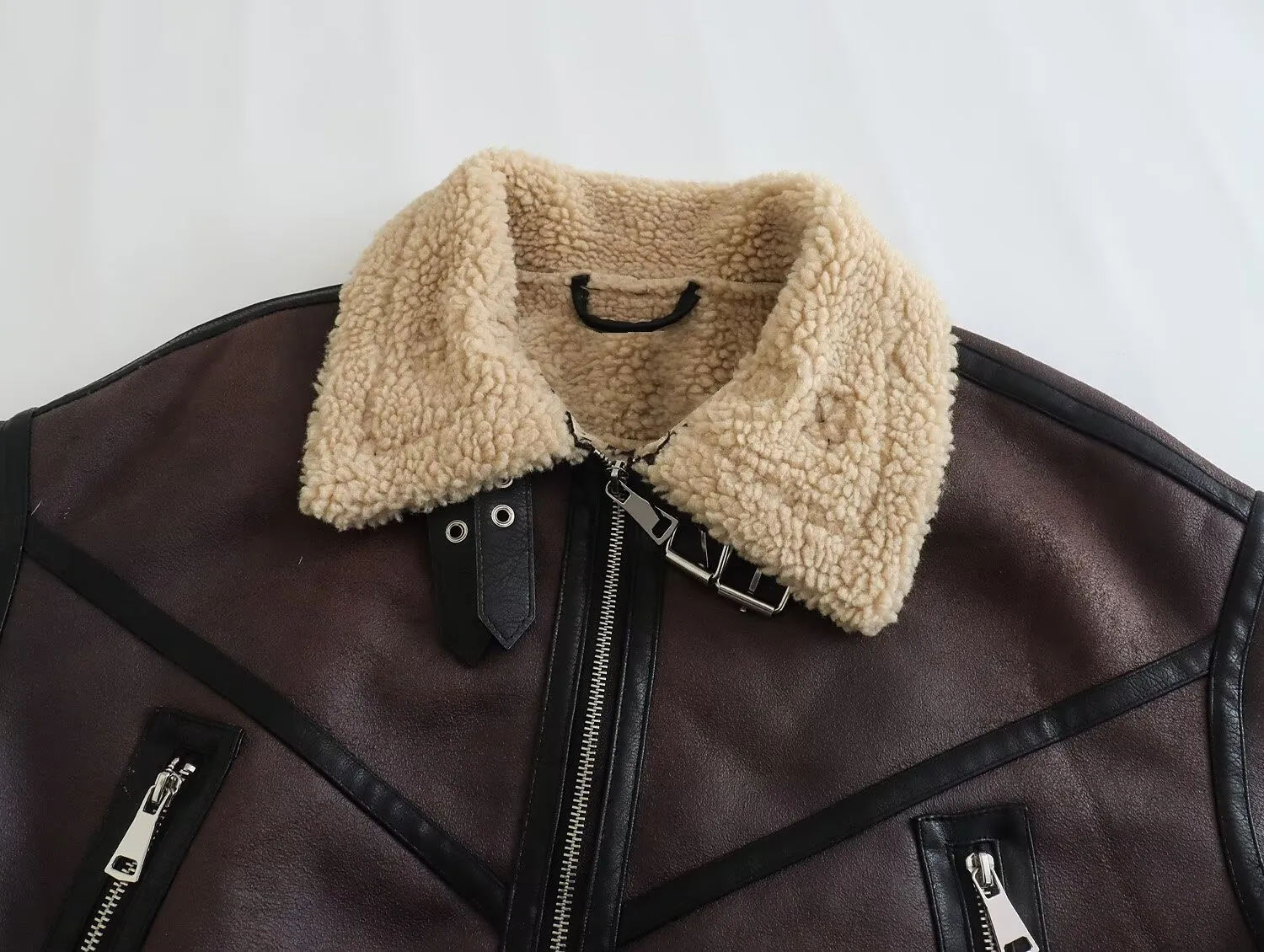 Women's Streetwear Color Block Zipper Casual Jacket display picture 7