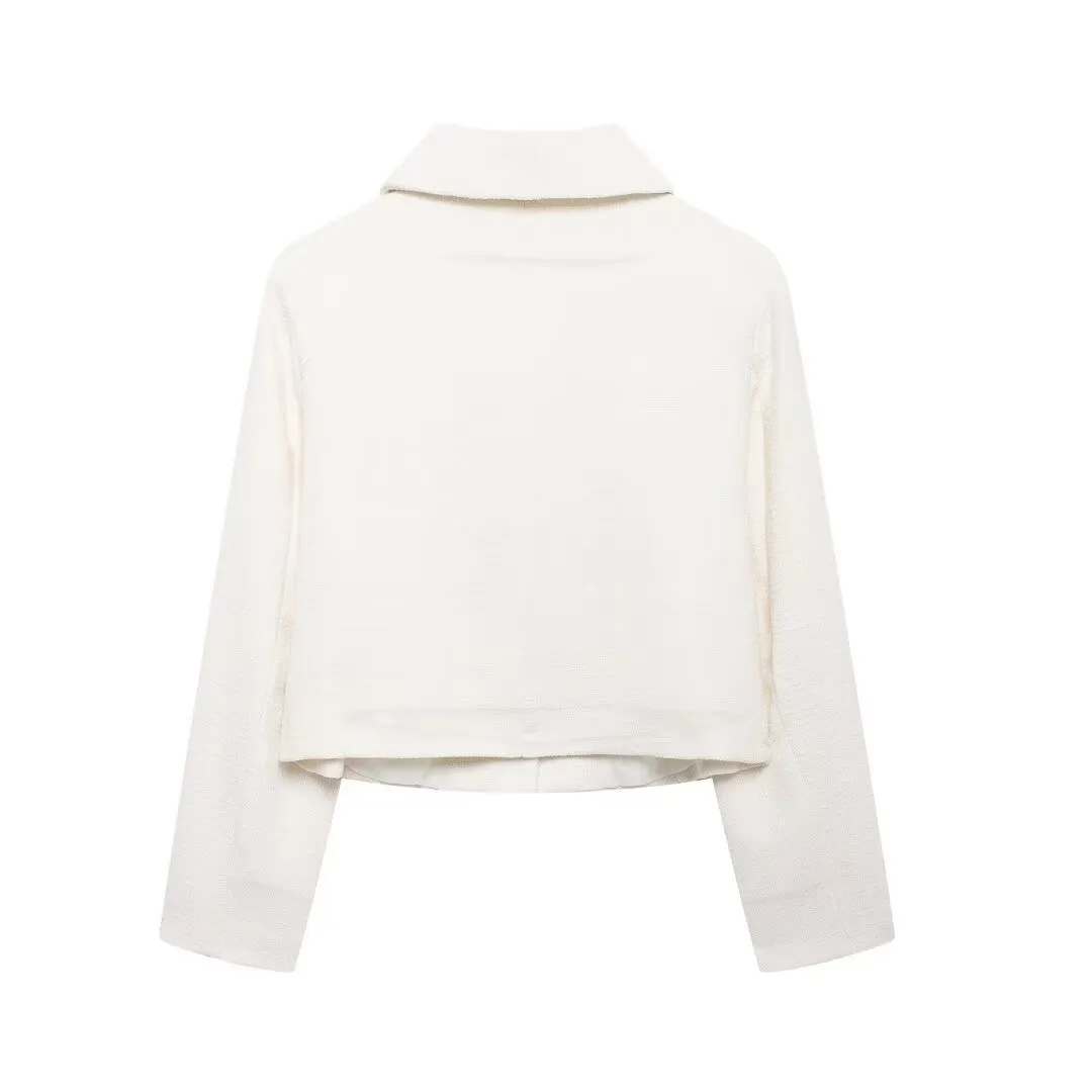 Women's Elegant Preppy Style Bow Knot Single Breasted Coat Casual Jacket display picture 6