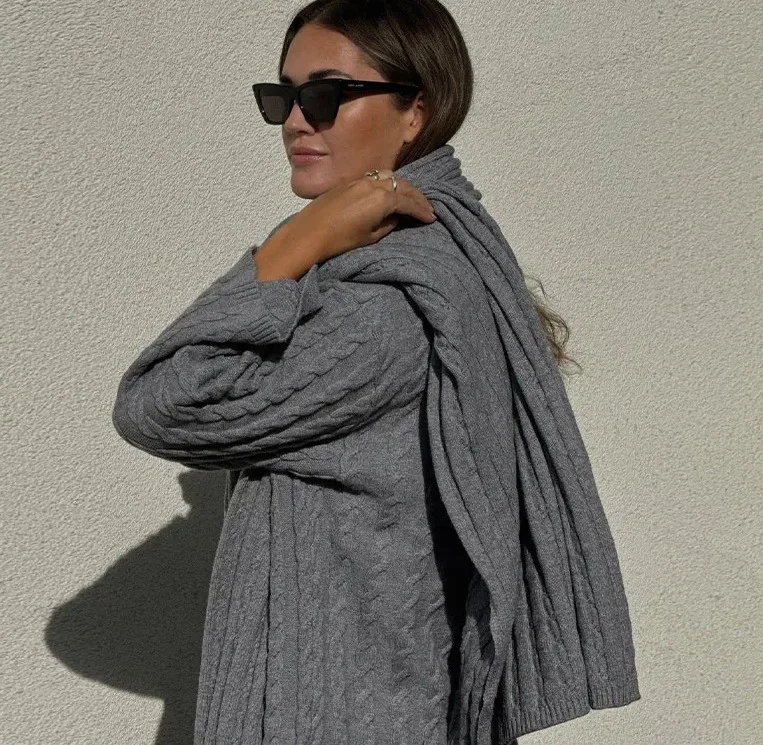 Women's Sweater Long Sleeve Sweaters & Cardigans Casual Elegant Solid Color display picture 3