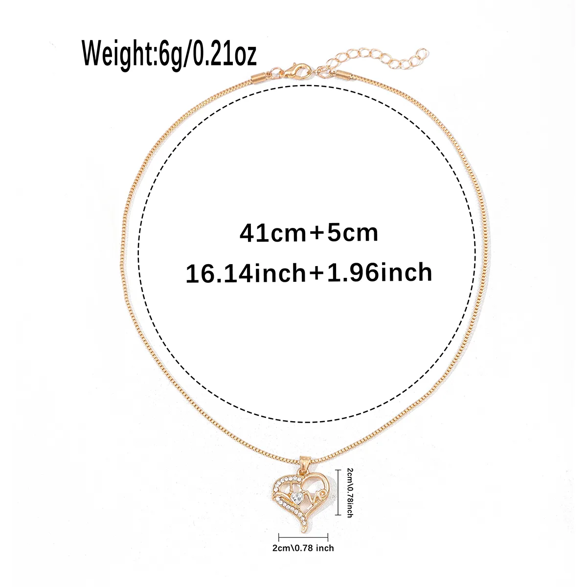 Simple Style Classic Style Streetwear Heart Shape Alloy Wholesale Pendant Necklace display picture 4