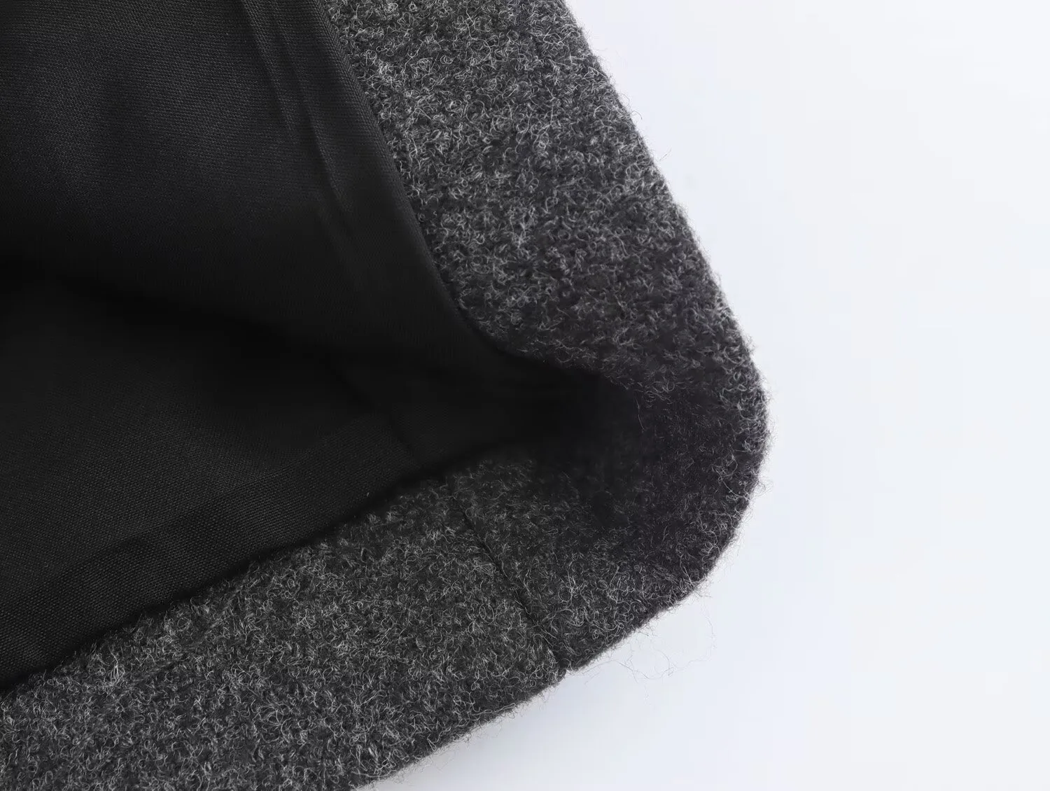 Women's Elegant Streetwear Solid Color Double Breasted Coat Woolen Coat display picture 11