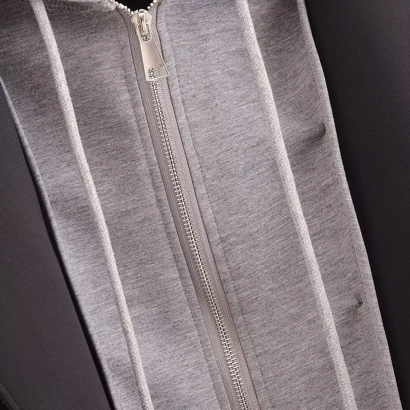 Women's Casual Streetwear Solid Color 2 In 1 Single Breasted Zipper Coat Coat display picture 4