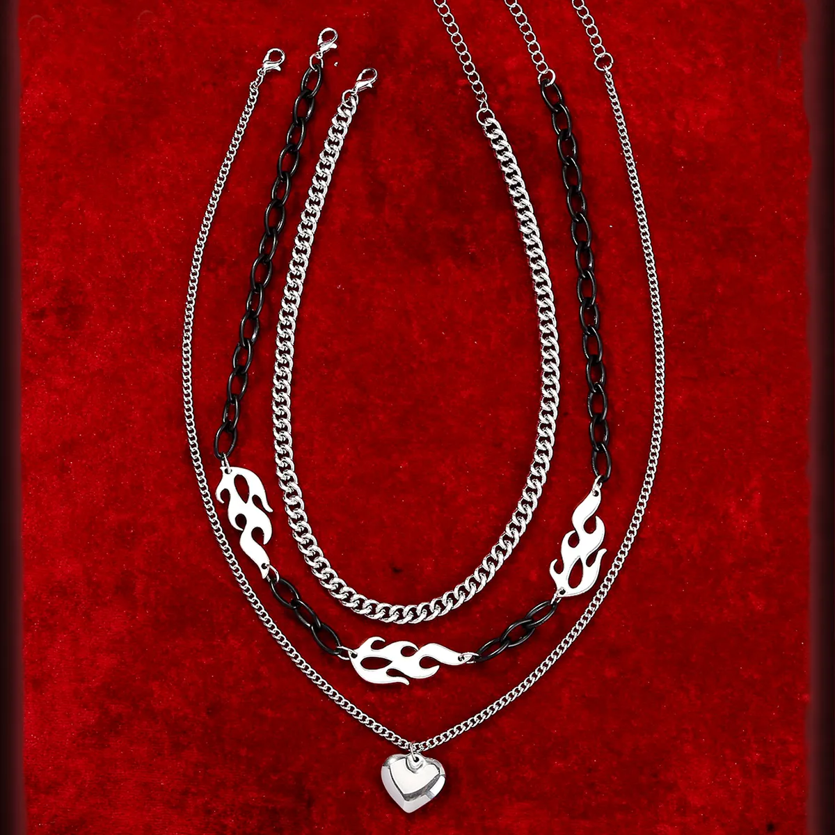 Simple Style Classic Style Chain 304 Stainless Steel Arylic Unisex Pendant Necklace display picture 4