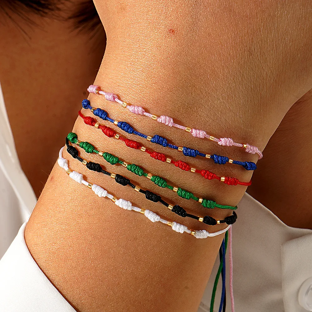 Bohemian Geometric Rope Wholesale Bracelets display picture 2