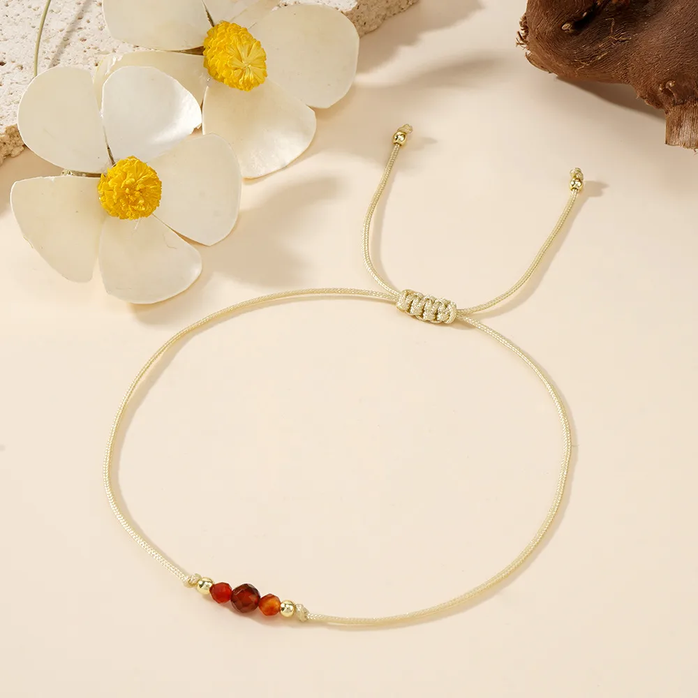 Bohemian Geometric Semi-precious Stone Copper Wholesale Bracelets display picture 4