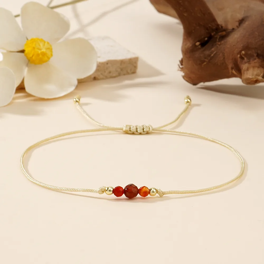 Bohemian Geometric Semi-precious Stone Copper Wholesale Bracelets display picture 5