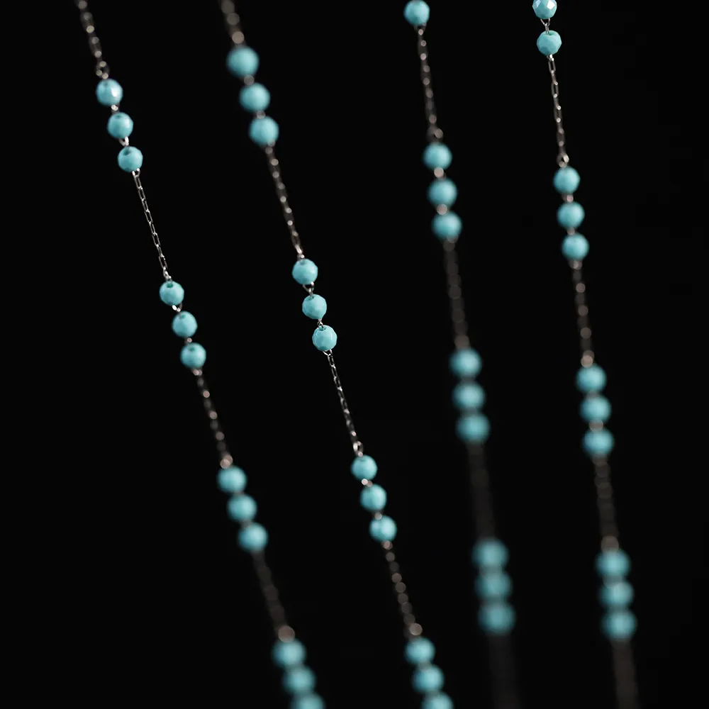 Wholesale Jewelry Ethnic Style Artistic Butterfly 304 Stainless Steel Glass Necklace display picture 2