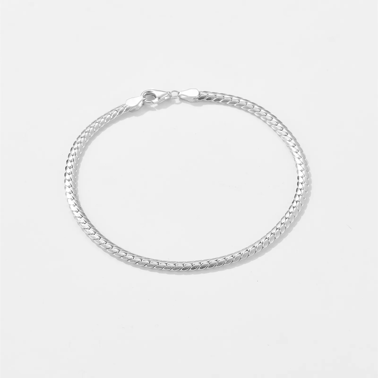 925 Sterling Silver Bracelets Elegant Simple Style Classic Style display picture 2