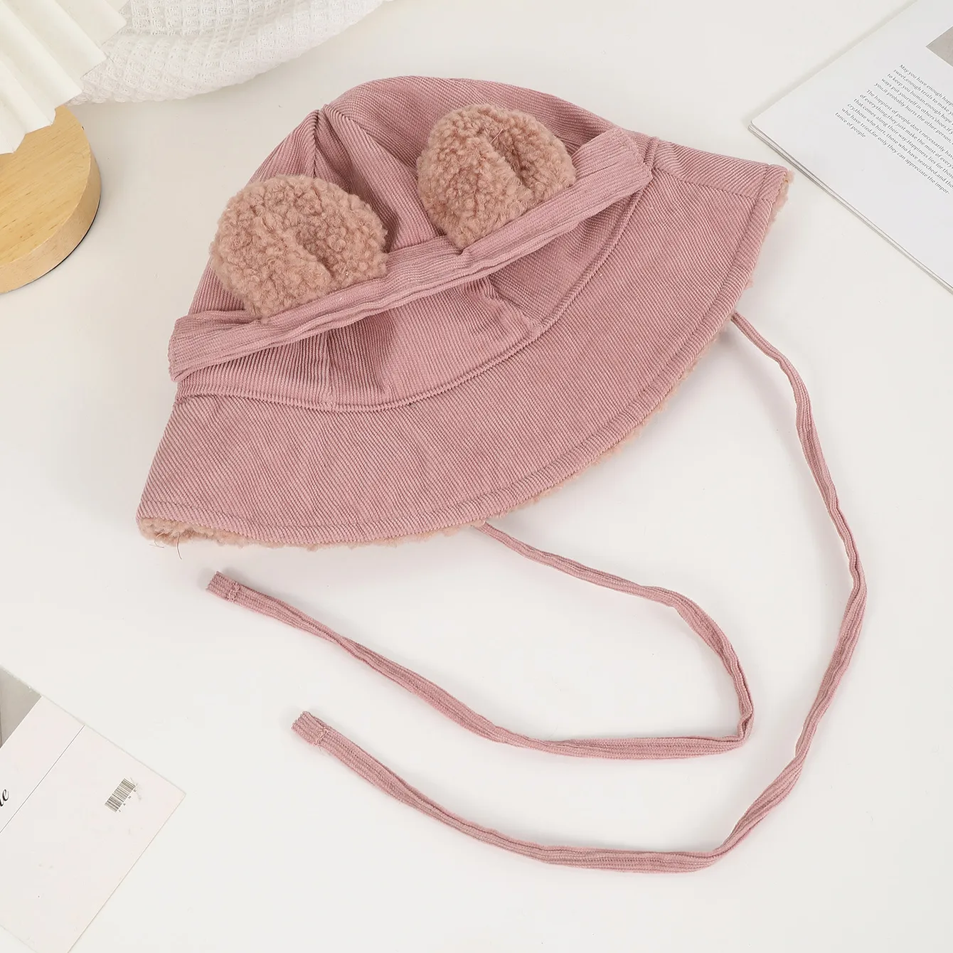 Unisex Casual Cute Simple Style Solid Color Wide Eaves Bucket Hat display picture 7