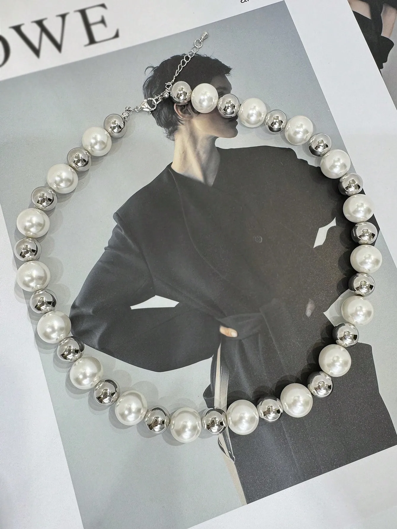 Elegant Romantic Pearl 18K Gold Plated Artificial Pearl Brass Wholesale Necklace display picture 4