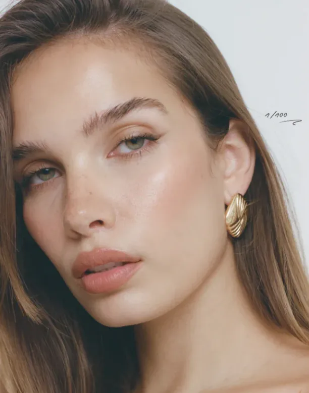 1 Pair Vintage Style Commute Rhombus Plating 304 Stainless Steel 18K Gold Plated Ear Studs display picture 3