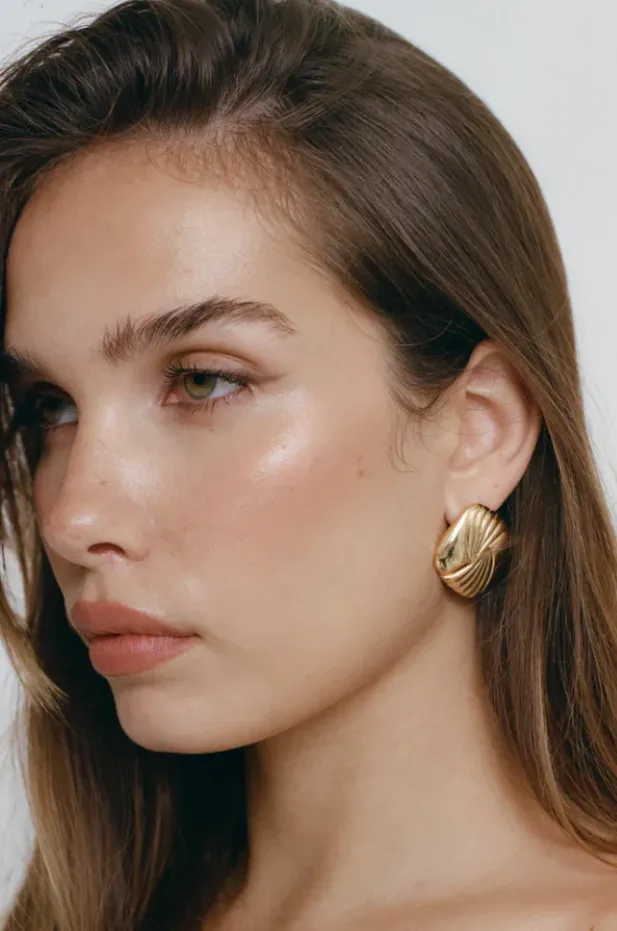 1 Pair Vintage Style Commute Rhombus Plating 304 Stainless Steel 18K Gold Plated Ear Studs display picture 6