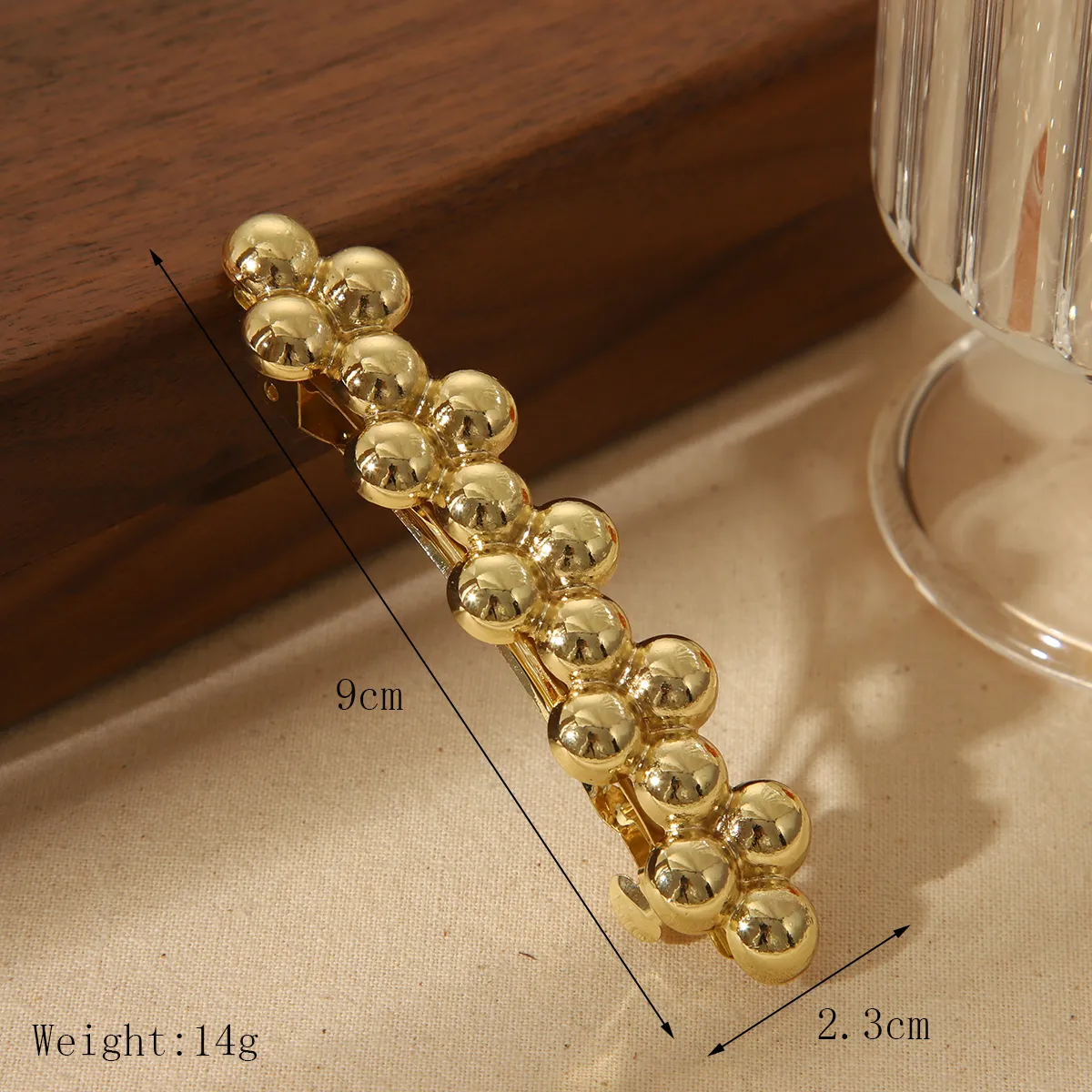 Women's Cute Basic Solid Color Alloy Hair Clip display picture 10