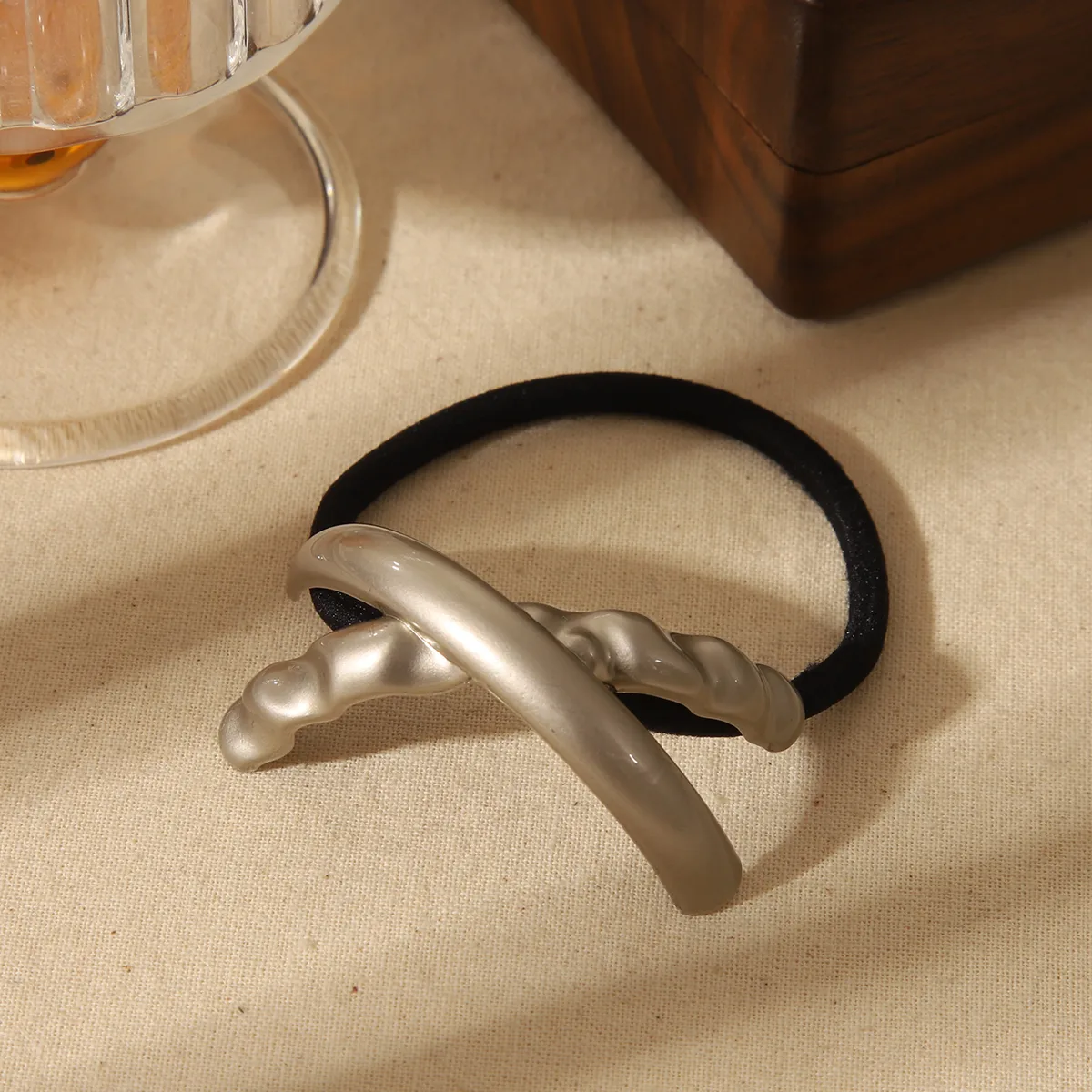 Women's Basic Commute Fork Alloy Hair Tie display picture 6