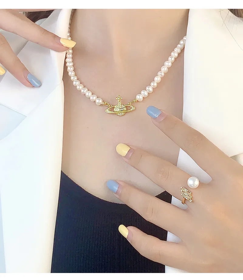 18K Gold Plated White Gold Plated 925 Sterling Silver Pearl Zircon Geometric Open Rings display picture 4