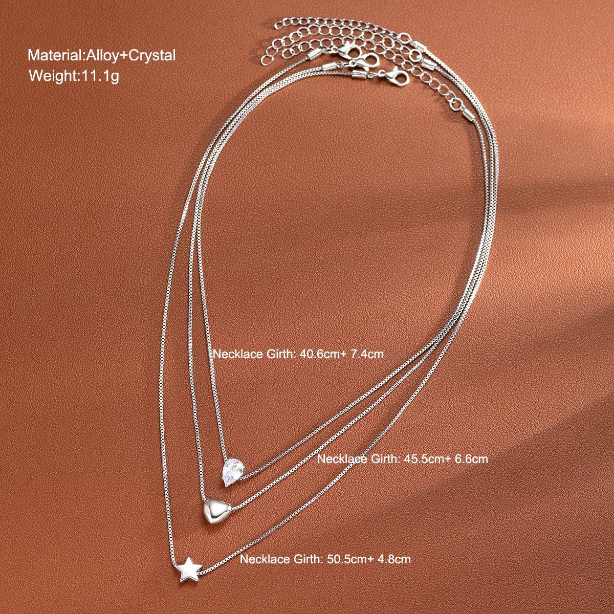 Elegant Glam Vintage Style Round Heart Shape Eye Imitation Pearl Alloy Women's Layered Necklaces Pendant Necklace display picture 55