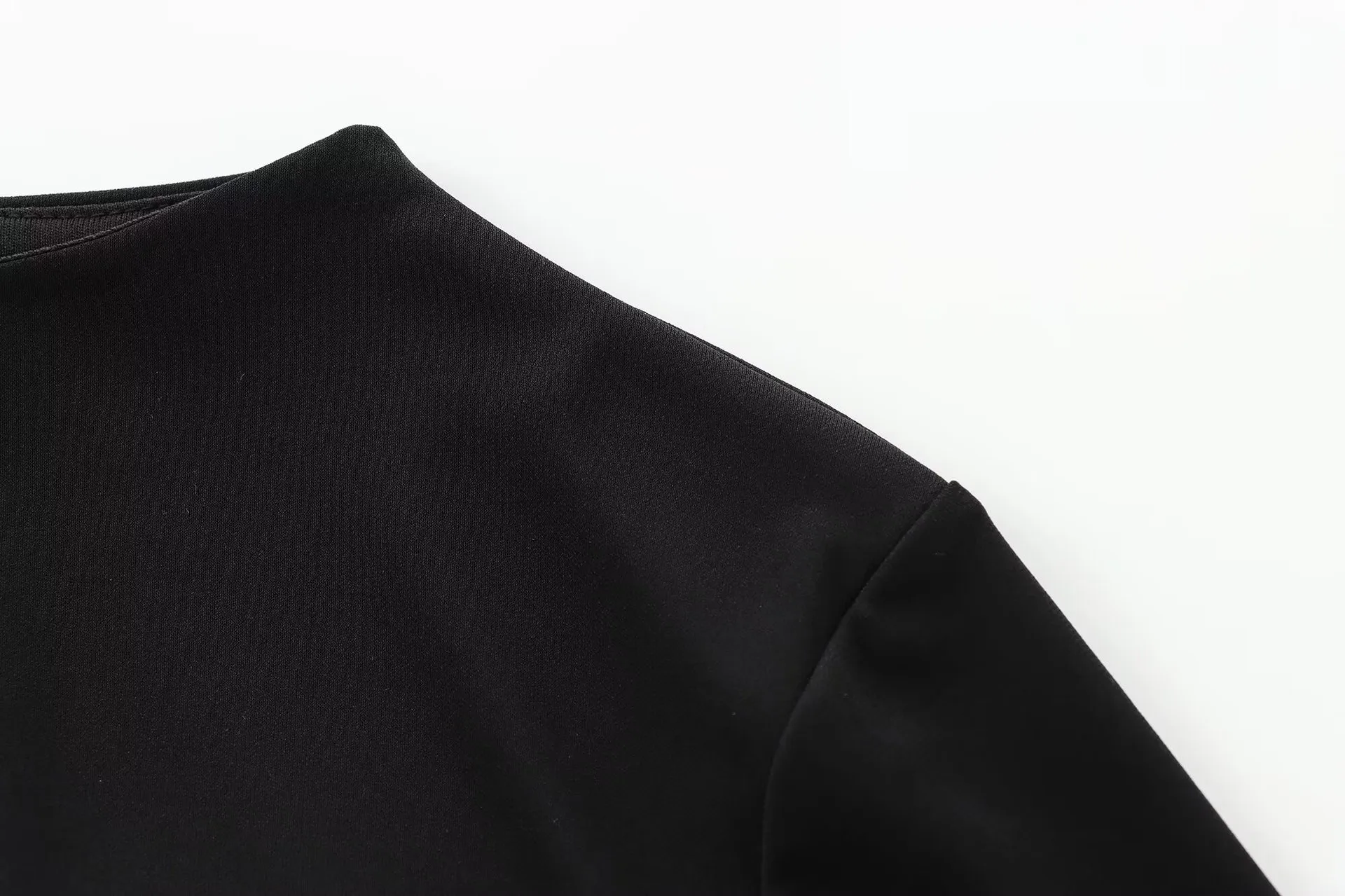 Women's Bodycon Dress Elegant Simple Style Round Neck Long Sleeve Solid Color Above Knee Holiday Daily display picture 4