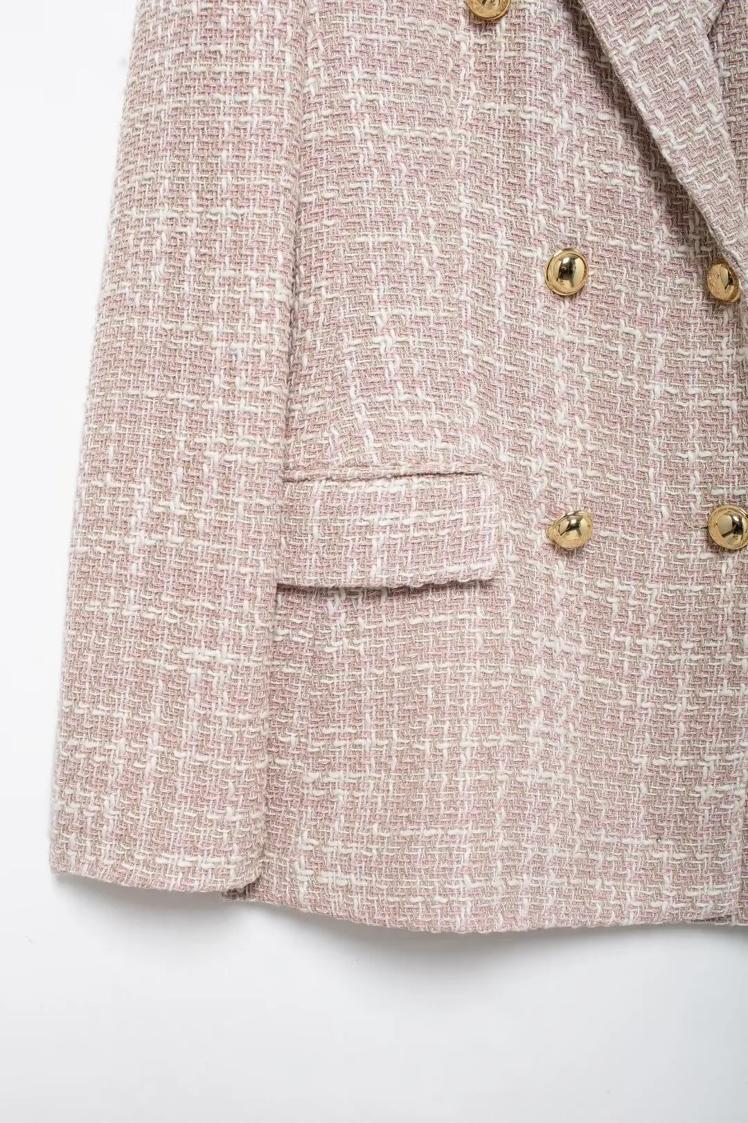 Women's Casual Elegant Plaid Button Double Breasted Blazer display picture 8