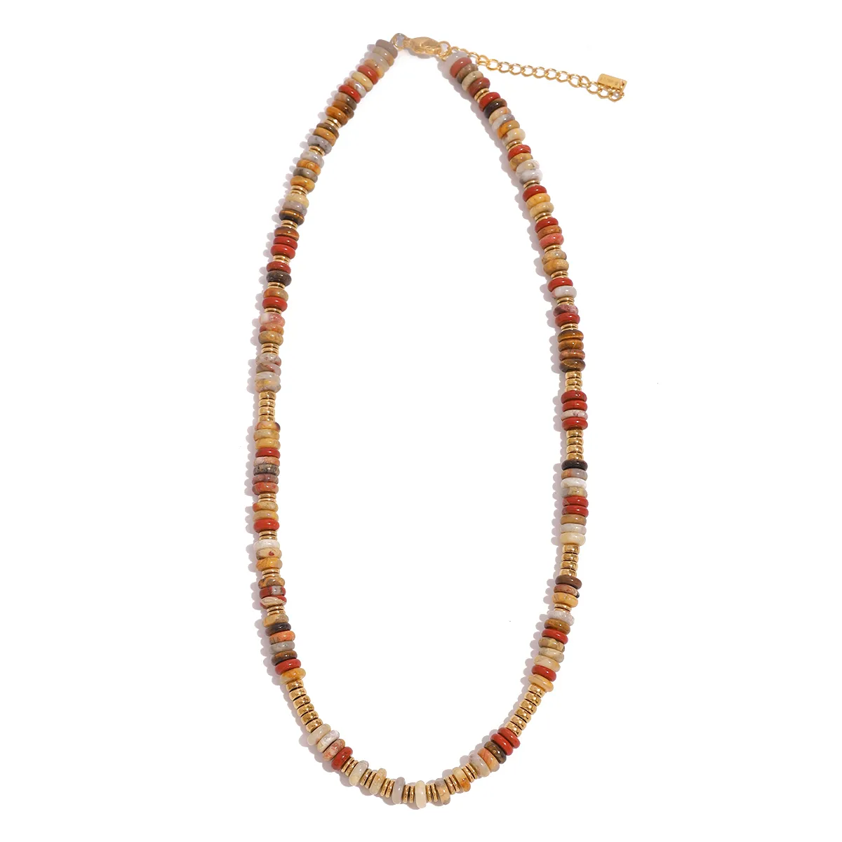 Simple Style Classic Style Geometric 304 Stainless Steel Artificial Crystal Wholesale Necklace display picture 2