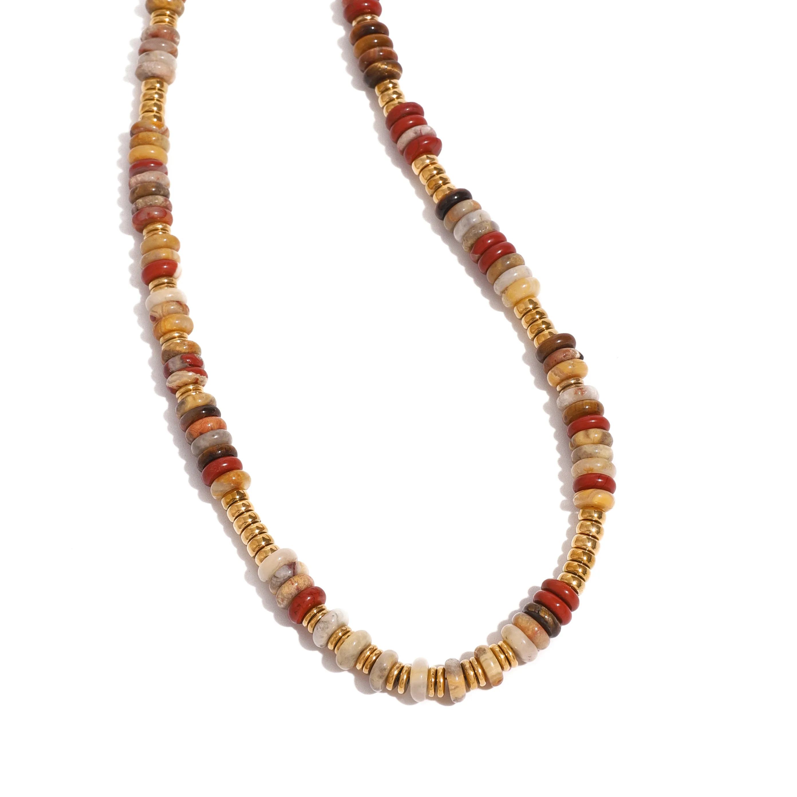 Simple Style Classic Style Geometric 304 Stainless Steel Artificial Crystal Wholesale Necklace display picture 15