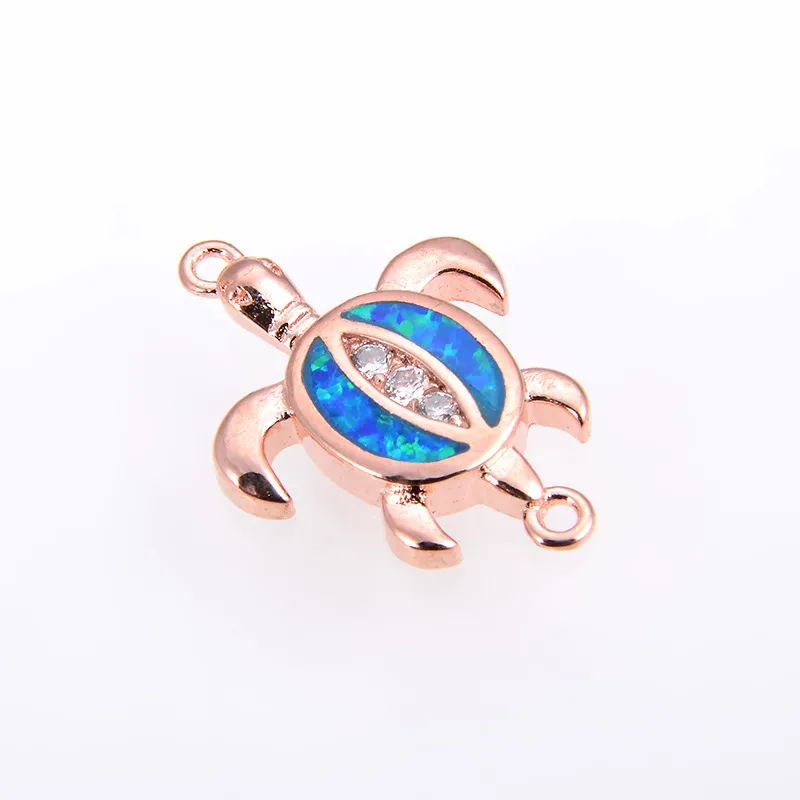 Copper 18K Gold Plated Polishing Plating Inlay Tortoise Opal Zircon Charms Bracelets display picture 18