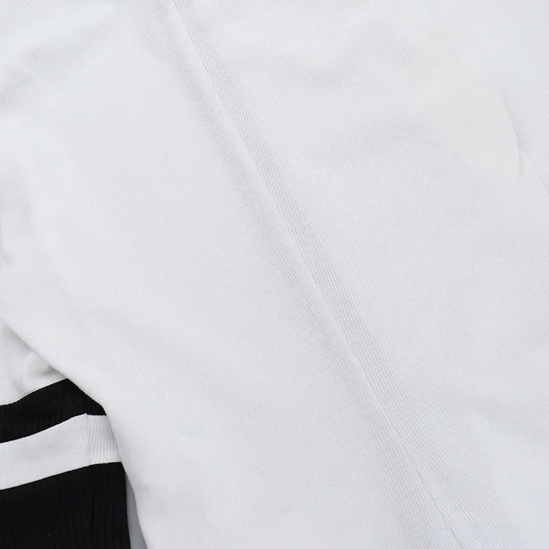 Women's Bodysuits Long Sleeve Bodysuits Zipper Contrast Binding Streetwear Color Block display picture 23