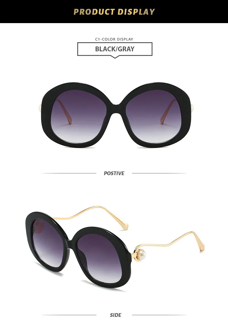 Vacation Classic Style Streetwear Geometric Pc Round Frame Full Frame Glasses display picture 6