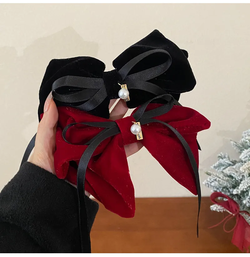 Women's Basic Bow Knot Cloth Hair Clip display picture 4