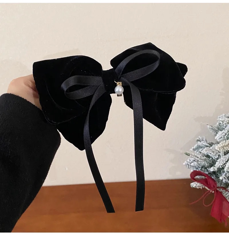 Women's Basic Bow Knot Cloth Hair Clip display picture 8