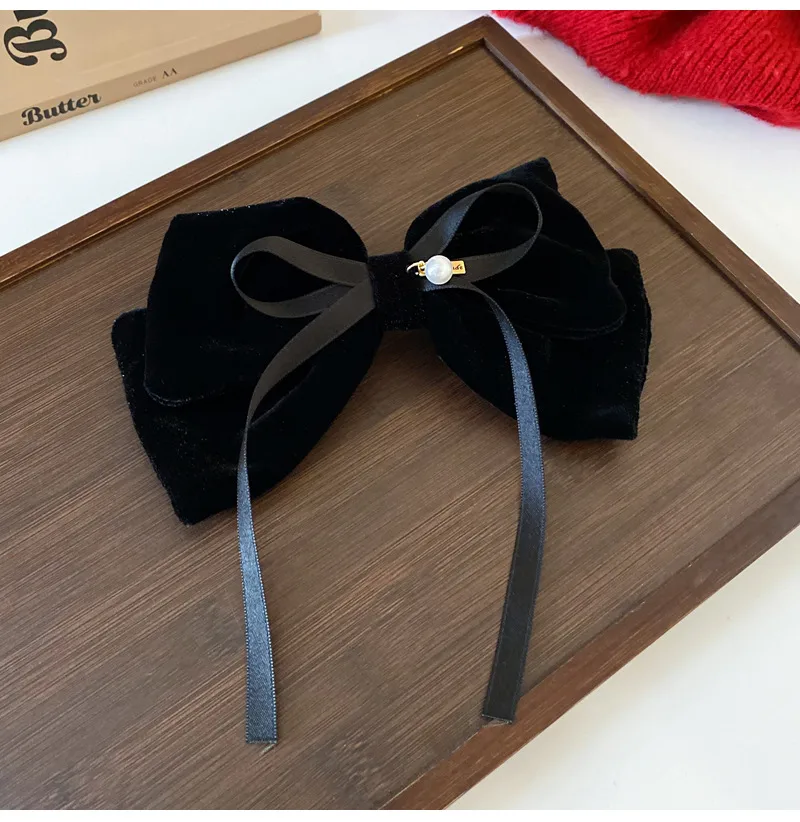 Women's Basic Bow Knot Cloth Hair Clip display picture 12