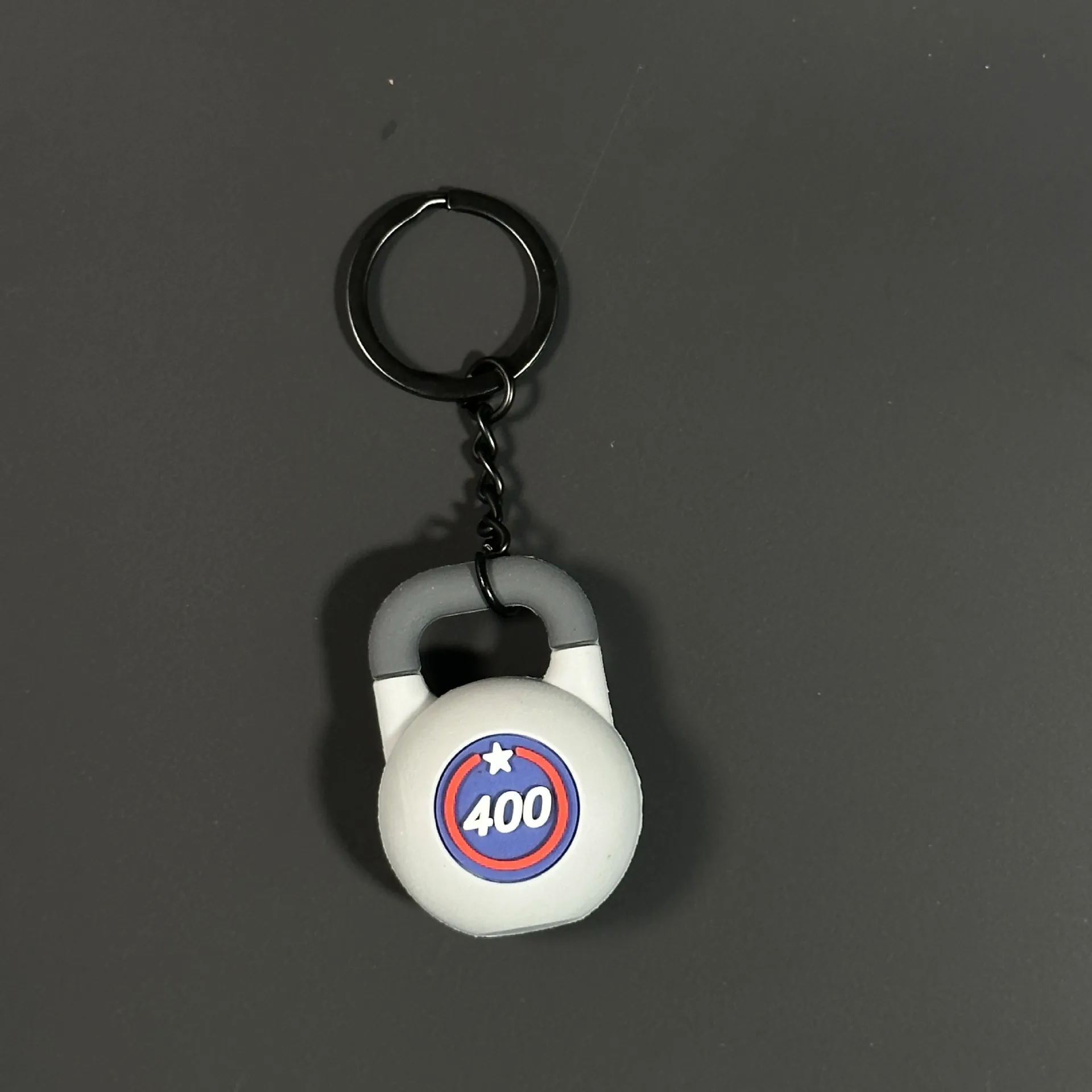 Removable Mini Large Barbell Fitness Series Thickened Keychain High Color Value Miu Bag Pendant Accessories Pendant display picture 25