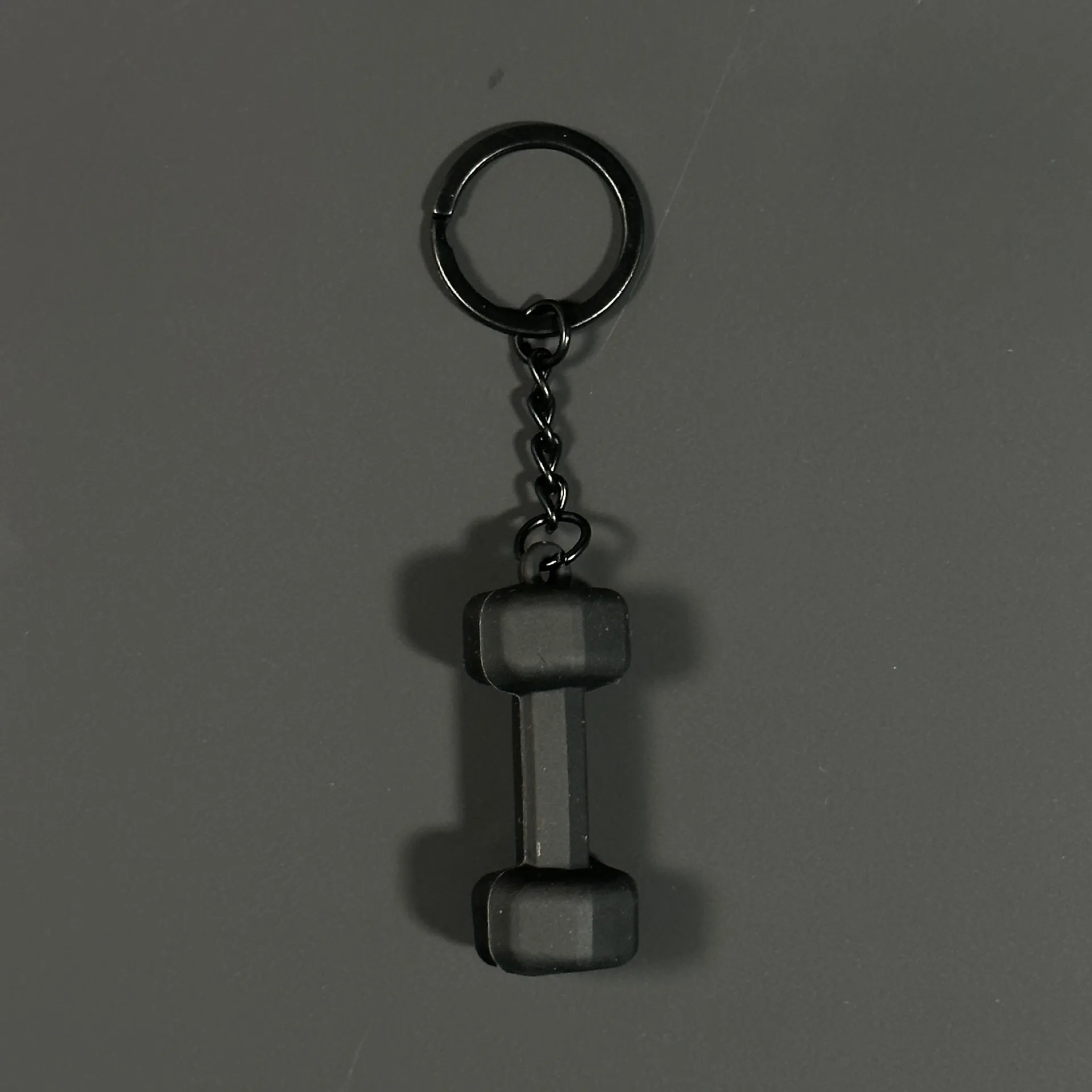 Removable Mini Large Barbell Fitness Series Thickened Keychain High Color Value Miu Bag Pendant Accessories Pendant display picture 27