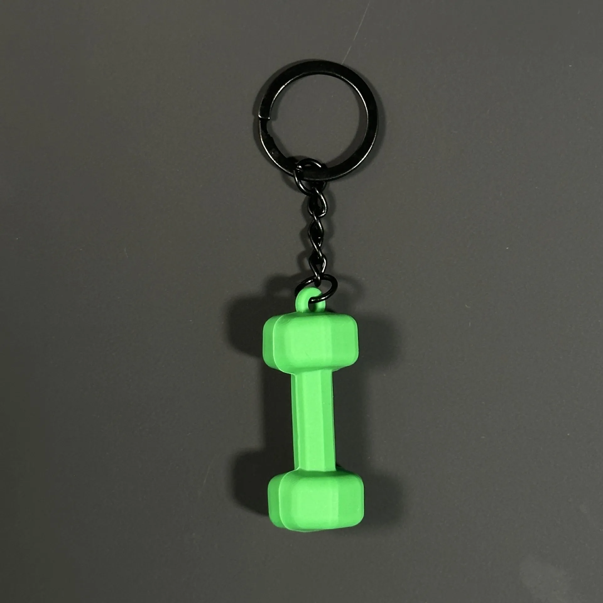 Removable Mini Large Barbell Fitness Series Thickened Keychain High Color Value Miu Bag Pendant Accessories Pendant display picture 28