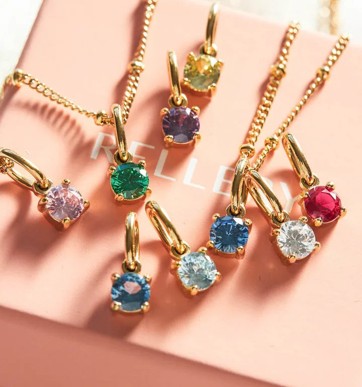 1 Piece 5*13mm 304 Stainless Steel Zircon 18K Gold Plated Round Pendant Jewelry Accessories display picture 5