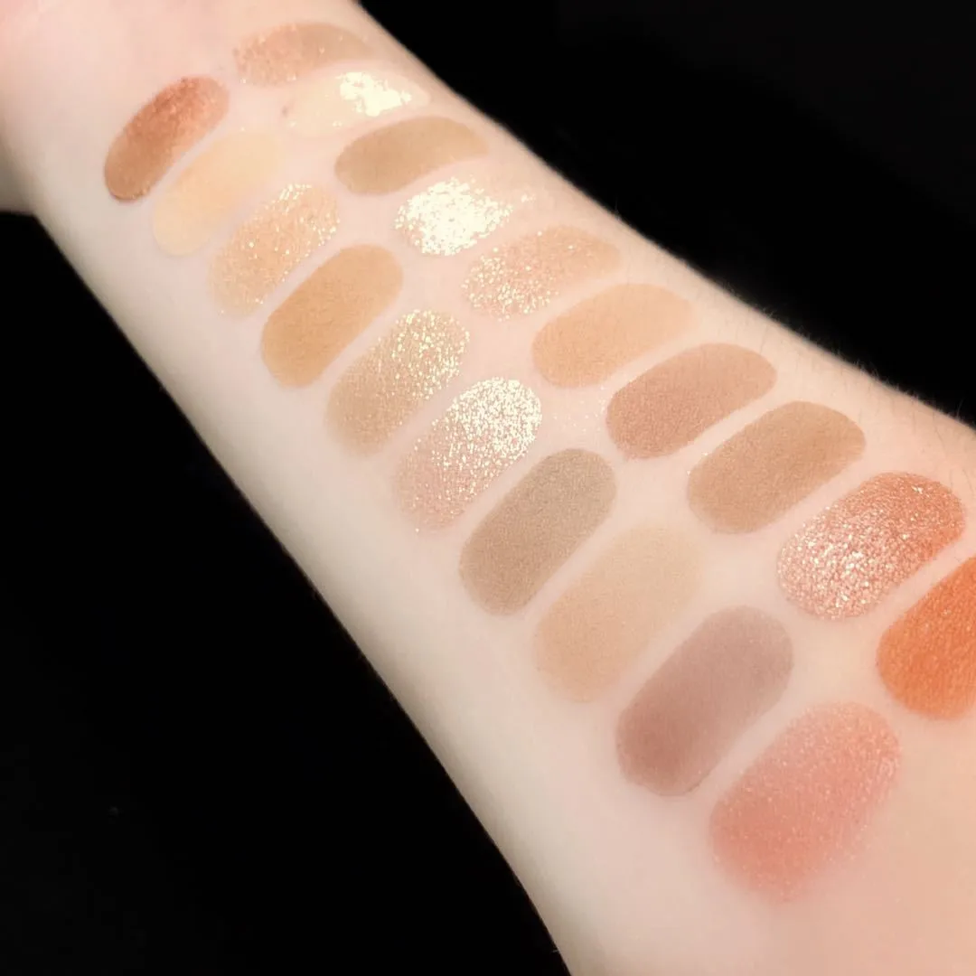 New Little Red Book Recommend Chestnut 20 Color Eyeshadow Plate Glitter Matte Pearlescent Milk Tea Earth Color Daily Cheap Student display picture 9