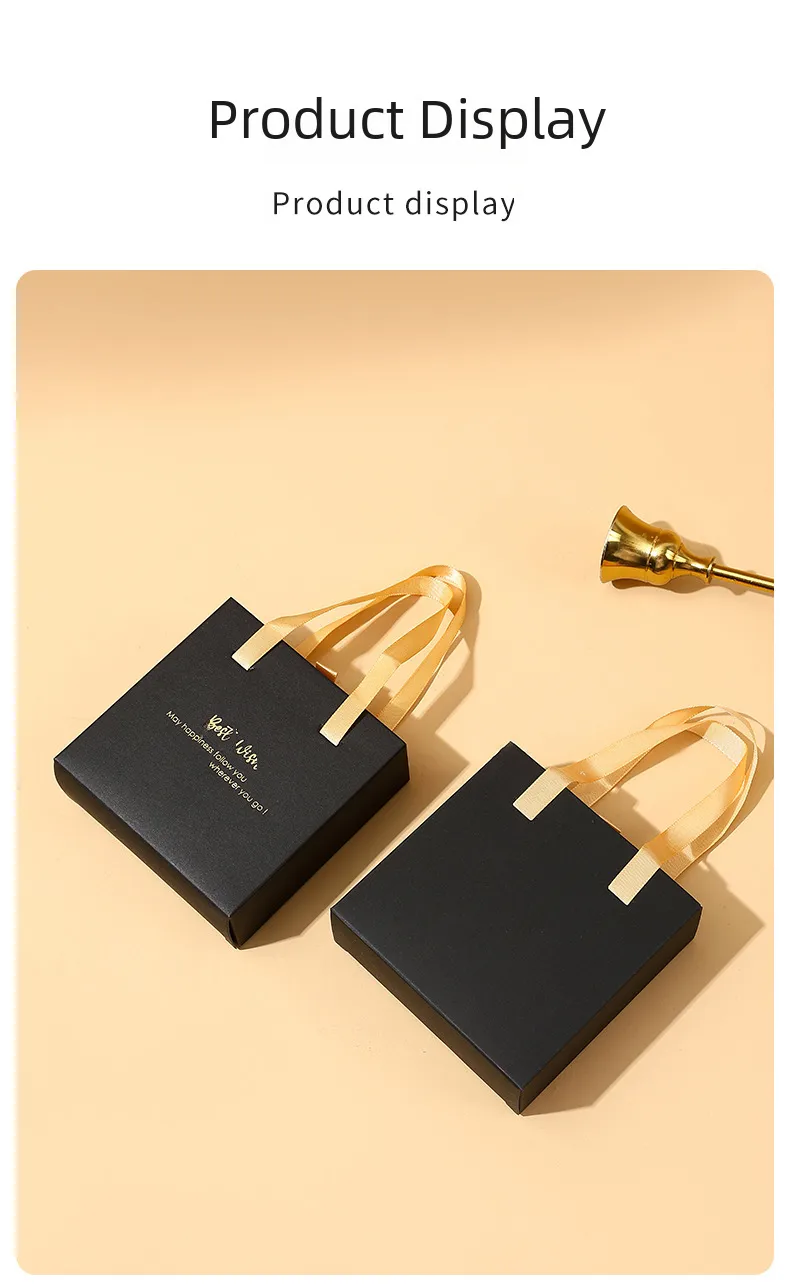 Portable Drawer Jewelry Box Bracelet Ring Earrings Necklace Bracelet Jewelry Packaging Box Jewelry Storage Soft Box display picture 5