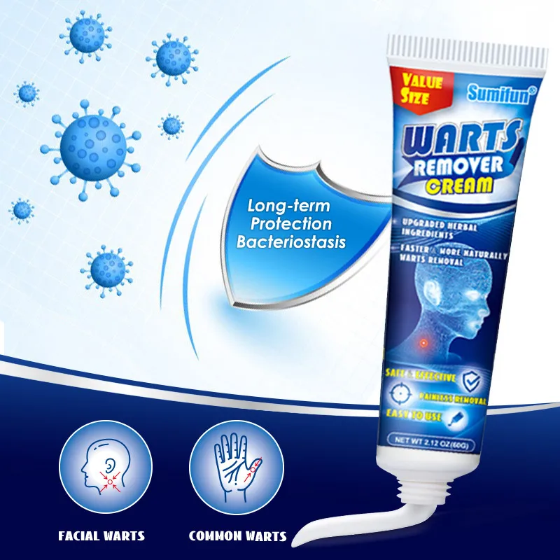 Sumifun   Wart Cream Wart Ointment Wart Wart Flat Chicken Eye Ointment Flat Wart Wart Skin Cream display picture 4