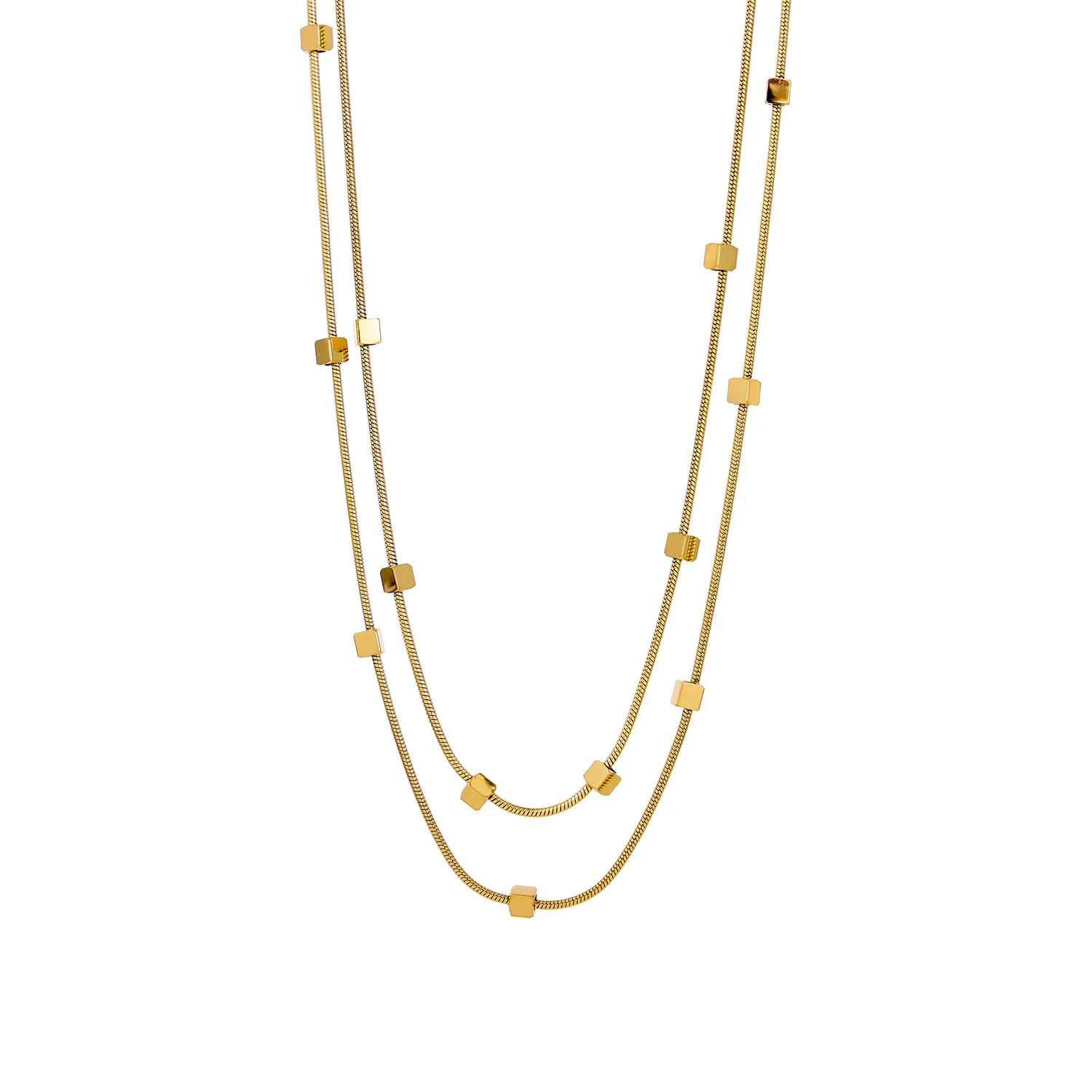 Wholesale Jewelry Simple Style Heart Shape 304 Stainless Steel 18K Gold Plated Pendant Necklace display picture 12