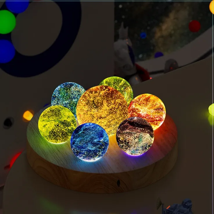 Romantic Starry Sky Glass Artificial Decorations display picture 14