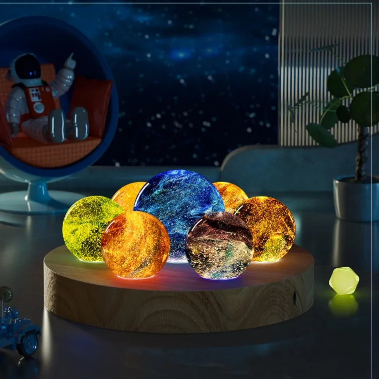 Romantic Starry Sky Glass Artificial Decorations display picture 11