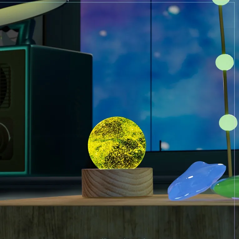 Romantic Starry Sky Glass Artificial Decorations display picture 1