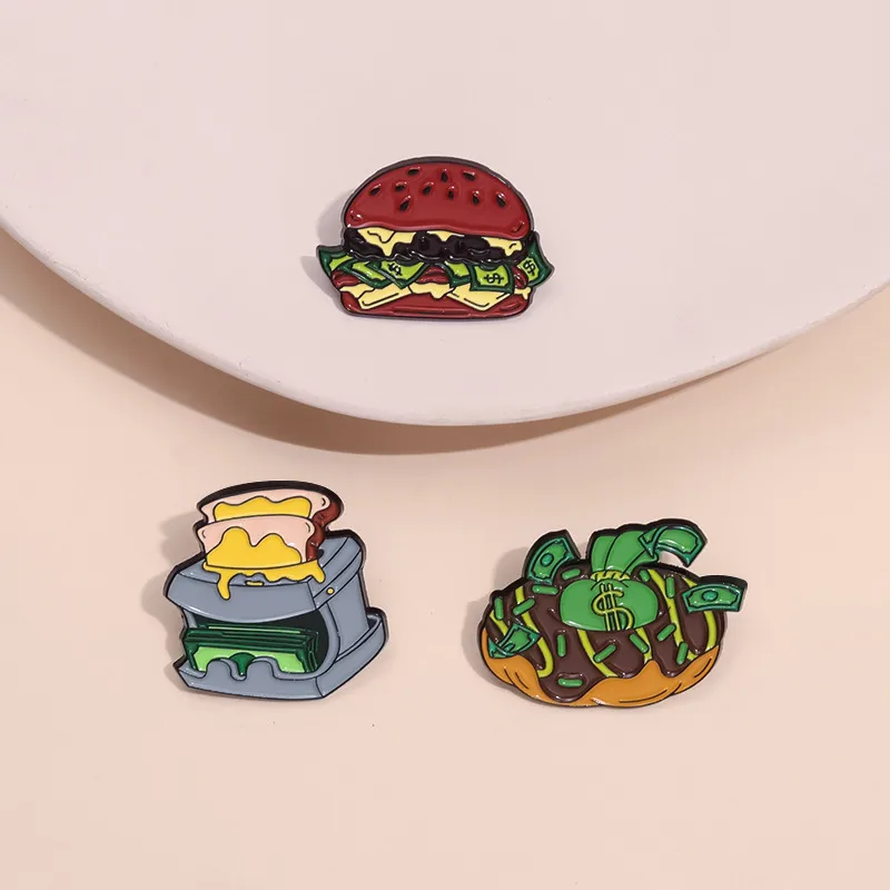 IG Style Geometric Alloy Plating Unisex Brooches display picture 9