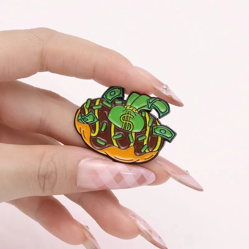 IG Style Geometric Alloy Plating Unisex Brooches display picture 3
