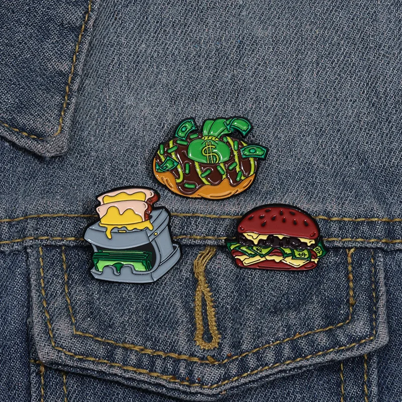 IG Style Geometric Alloy Plating Unisex Brooches display picture 7